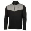 Calvin Klein Traverse 1/2 Zip Mid-Layer - GREY/BLACK