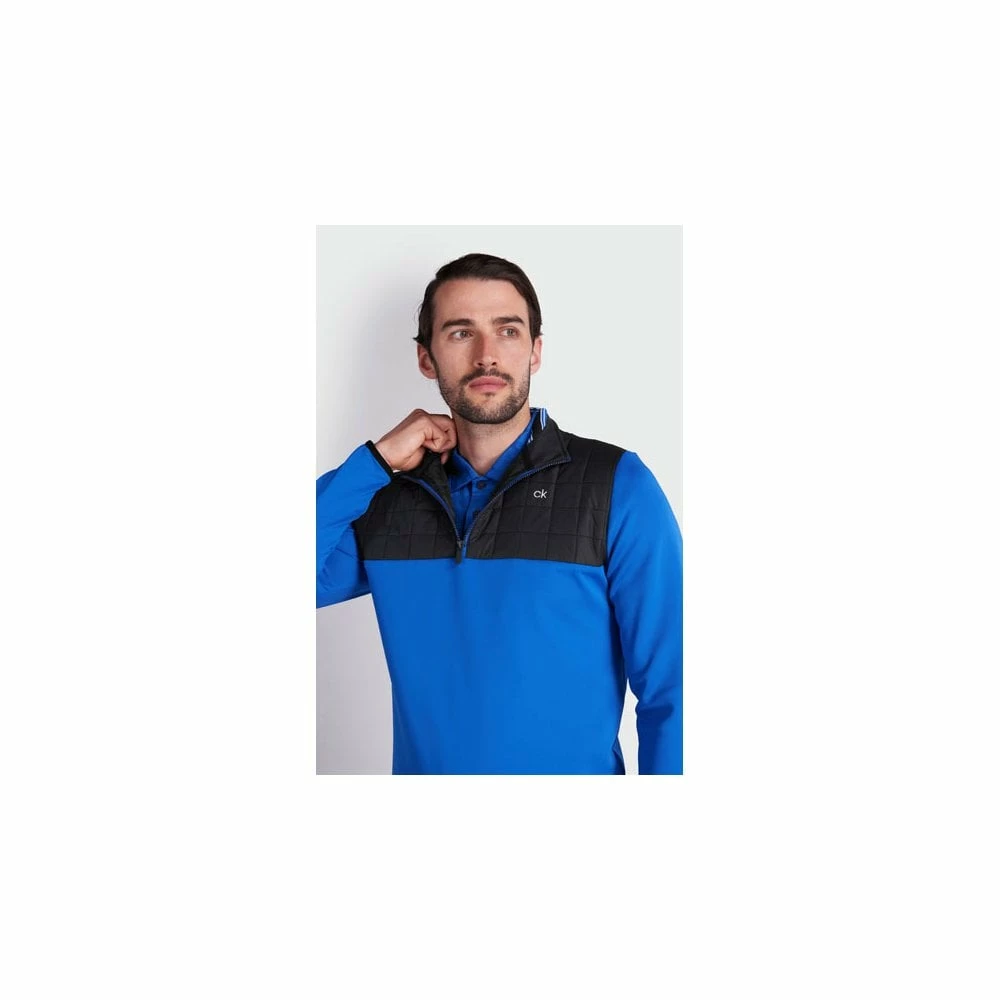 Calvin Klein VARDON HYBRID HALF ZIP - NAUTICAL 5 Calvin Klein VARDON HYBRID HALF ZIP - NAUTICAL - Image 3