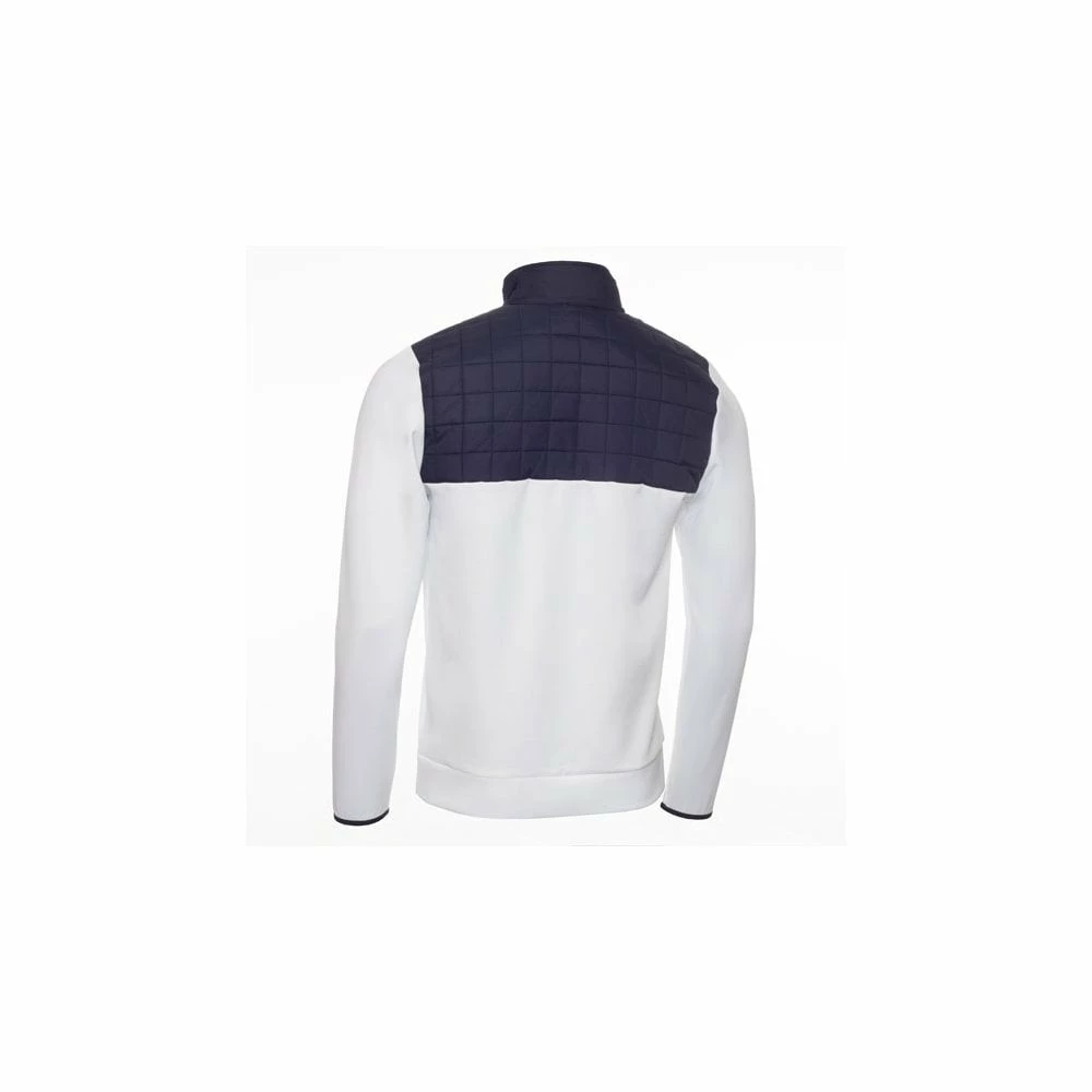 Calvin Klein VARDON HYBRID HALF ZIP - WHITE 4 Calvin Klein VARDON HYBRID HALF ZIP - WHITE - Image 2