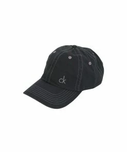 Calvin Klein Vintage Twill Baseball Cap - Charcoal