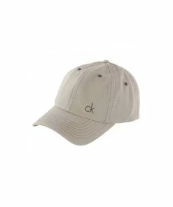 Calvin Klein Vintage Twill Baseball Cap - Sand