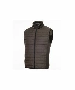 Calvin Klein WRANGELL HYBRID GILET - OLIVE GREEN