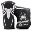Champkey Black Spider Blade Putter Headcover