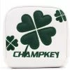 Champkey Lucky Clover White/Green Mallet Putter Headcover -Clubs Shop champkey lucky clover white green mallet putter headcover p2078 3560 image