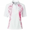 Daily Sports Adelina Sleeveless Polo Shirt - White