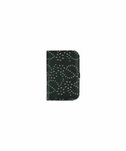 Daily Sports Black Glitter Flower Scorecard Holder