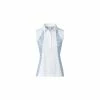 Daily Sports Sue Sleeveless Polo Shirt - White -Clubs Shop daily sports sue sleeveless polo shirt white p5236 9516 image
