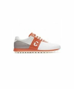 Duca Del Cosma Belair Golf Shoes - Orange/White