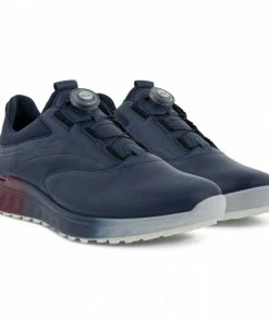 ECCO M Golf S-Three Golf Shoes MARINE/MORILLO/MARINE