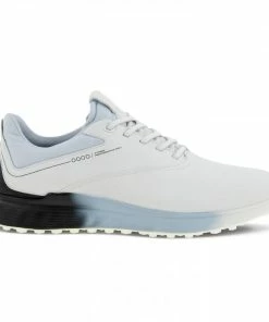 ECCO M Golf S-Three Golf Shoes WHITE/BLACK/AIR -Clubs Shop ecco m golf s three golf shoes white black air p13678 31268 image