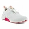 ECCO W GOLF BIOM H4 Golf Shoe - WHITE/SILVER PINK -Clubs Shop ecco w golf biom h4 golf shoe white silver pink p9171 19594 image