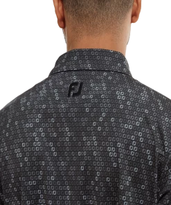 FootJoy 2022 Digital Camo Print Lisle Polo - Black -Clubs Shop footjoy 2022 digital camo print lisle polo black p9041 19150 image