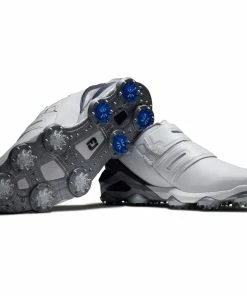 FootJoy 2022 Mens Tour Alpha BOA Golf Shoes - White/Navy -Clubs Shop footjoy 2022 mens tour alpha boa golf shoes white navy p7895 15859 image
