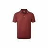 FootJoy 2022 Stretch Pique Solid Polo - Maroon -Clubs Shop footjoy 2022 stretch pique solid polo maroon p9082 19344 image