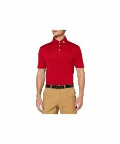 FootJoy 2022 Stretch Pique Solid Polo - Red