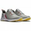 FootJoy 2022 Womens Fuel Golf Shoes - Grey/Yellow/Pink -Clubs Shop footjoy 2022 womens fuel golf shoes grey yellow pink p7897 15865 image