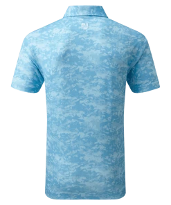 FootJoy Cloud Camo Lisle Polo Shirt True Blue -Clubs Shop footjoy cloud camo lisle polo shirt true blue p13332 30187 image