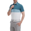 FootJoy Colour Block Pique Polo Ink And White/Dusk Blue 1 FootJoy Colour Block Pique Polo Ink And White/Dusk Blue -Clubs Shop footjoy colour block pique polo ink and white dusk blue p9055 19227 image