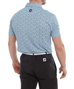 FootJoy Confetti Print Polo True Blue -Clubs Shop footjoy confetti print polo true blue p13333 30189 image