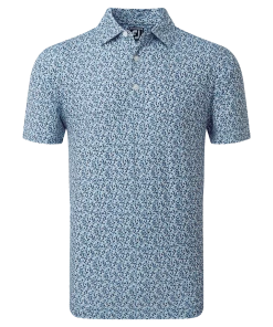 FootJoy Confetti Print Polo True Blue -Clubs Shop footjoy confetti print polo true blue p13333 30191 image