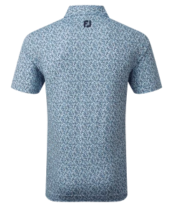 FootJoy Confetti Print Polo True Blue -Clubs Shop footjoy confetti print polo true blue p13333 30192 image