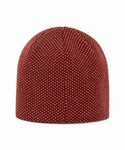 FootJoy DOT JACQUARD BEANIE-RED -Clubs Shop footjoy dot jacquard beanie red p11864 25400 image