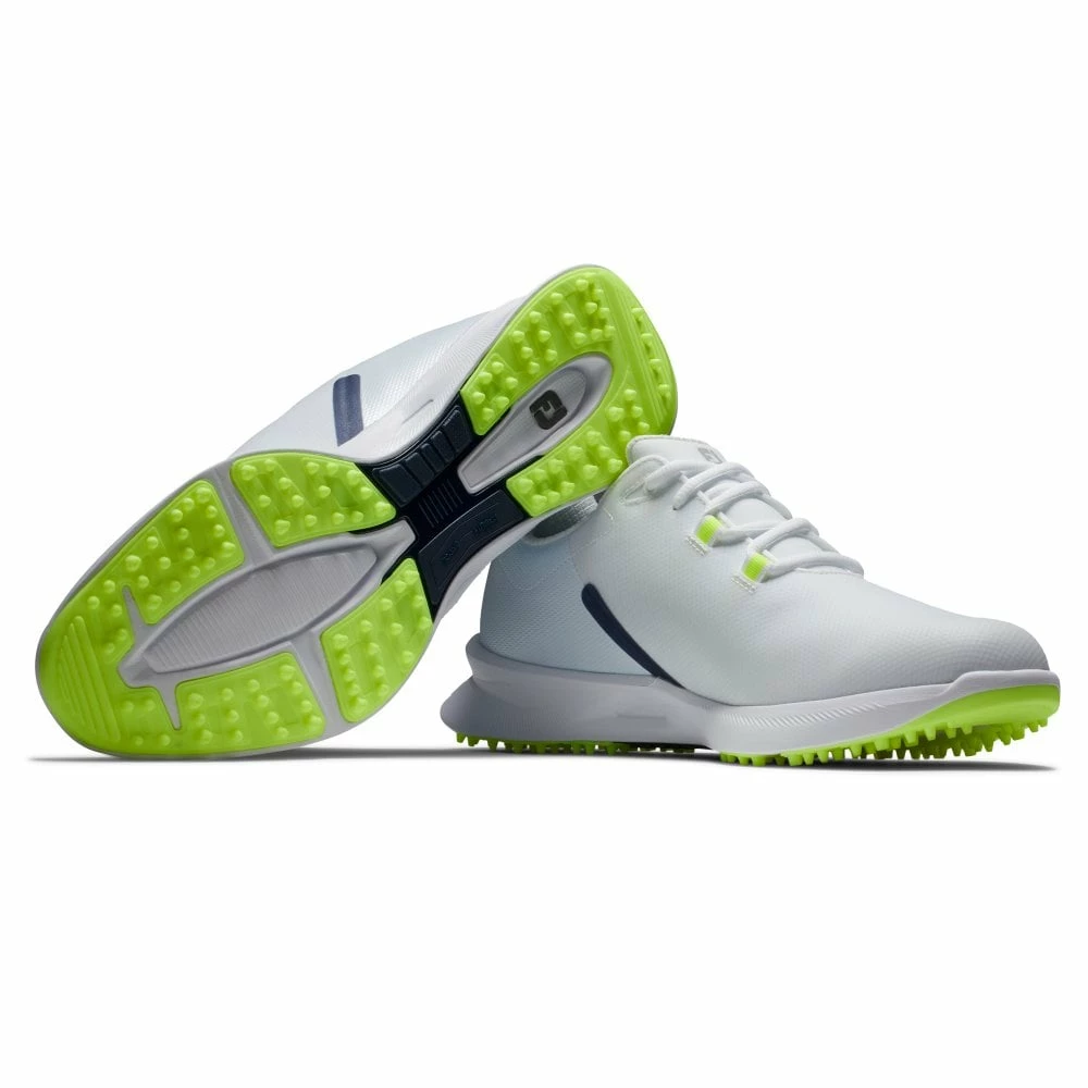 Footjoy FJ FUEL SPORT WHITE/NAVY/GREEN Golf Shoes 7 Footjoy FJ FUEL SPORT WHITE/NAVY/GREEN Golf Shoes - Image 5