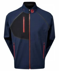 FootJoy HYDROTOUR Jacket NAVY W/BLK -Clubs Shop footjoy hydrotour jacket navy w blk p11833 25316 image