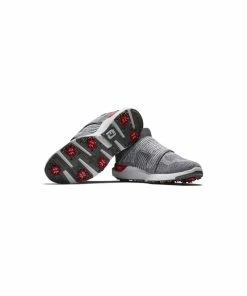 FootJoy HYPERFLEX Golf Shoes Mens BOA - Grey/Black/Red -Clubs Shop footjoy hyperflex golf shoes mens boa grey black red p2673 3544 image