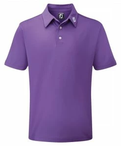 FootJoy Pique Ss Shirt Ath Purple -Clubs Shop footjoy pique ss shirt ath purple p13386 30426 image