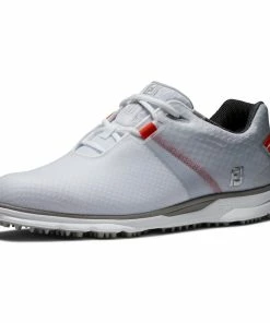 Footjoy PRO SL SPORT WHITE/GREY/ORANGE Golf Shoes -Clubs Shop footjoy pro sl sport white grey orange golf shoes p12584 27392 image