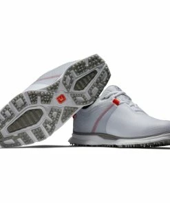 Footjoy PRO SL SPORT WHITE/GREY/ORANGE Golf Shoes -Clubs Shop footjoy pro sl sport white grey orange golf shoes p12584 27395 image