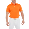 FootJoy Stretch Pique Solid Polo Orange -Clubs Shop footjoy stretch pique solid polo orange p13343 30238 image
