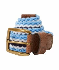 FootJoy Striped Belt True Blue/Navy/ White