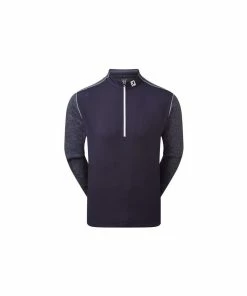 FootJoy Tonal Heather Chill-Out Pullover - Navy
