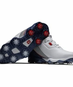 Footjoy TOUR ALPHA WHITE/NAVY/GREY Golf Shoes 11 Footjoy TOUR ALPHA WHITE/NAVY/GREY Golf Shoes -Clubs Shop footjoy tour alpha white navy grey golf shoes p12581 27380 image