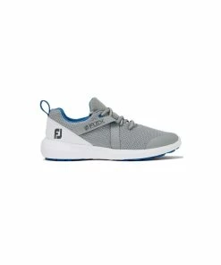 FootJoy WOMENS FJ FLEX GREY/BLUE Golf Shoes