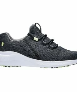 FootJoy Womens FLEX COASTAL BLACK/CHARCOAL Golf Shoes