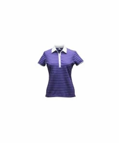 Func Factory Womens Stripe Cotton Shirt - Lilac/White