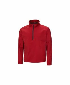 Galvin Green AMES Half-zip PacLite - Red/Black
