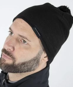 Galvin Green Lemmy Bobble Hat - Black 5 Galvin Green Lemmy Bobble Hat - Black -Clubs Shop galvin green lemmy bobble hat black p9690 20859 image