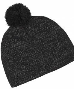 Galvin Green Lemmy Bobble Hat - Black/Reflex