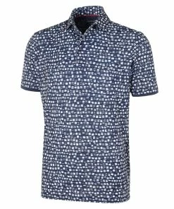 Galvin Green Mack Polo Shirt - Navy/White