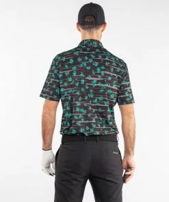 Galvin Green Malik Polo Shirt V8+ - Green/Black -Clubs Shop galvin green malik polo shirt v8 green black p9686 20852 image