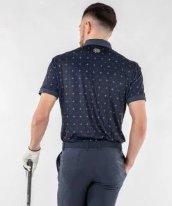 Galvin Green Marlow Polo Shirt - Navy/Lime -Clubs Shop galvin green marlow polo shirt navy lime p12137 25996 image