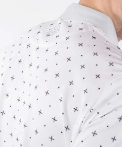 Galvin Green Marlow Polo Shirt - White/Cool Grey -Clubs Shop galvin green marlow polo shirt white cool grey p12136 25993 image