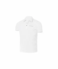 Galvin Green MARTY-TOUR Polo - White/Iron Grey