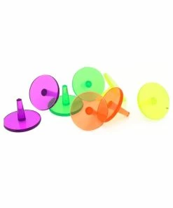 Gamola Golf 500 Pack Plastic Neon Golf Ball Markers