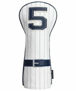 Gamola Golf Big Teeth White NY Belt Baseball PU Fairway #5 Headcover