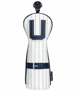 Gamola Golf Big Teeth White NY Belt Baseball PU Utility Headcover